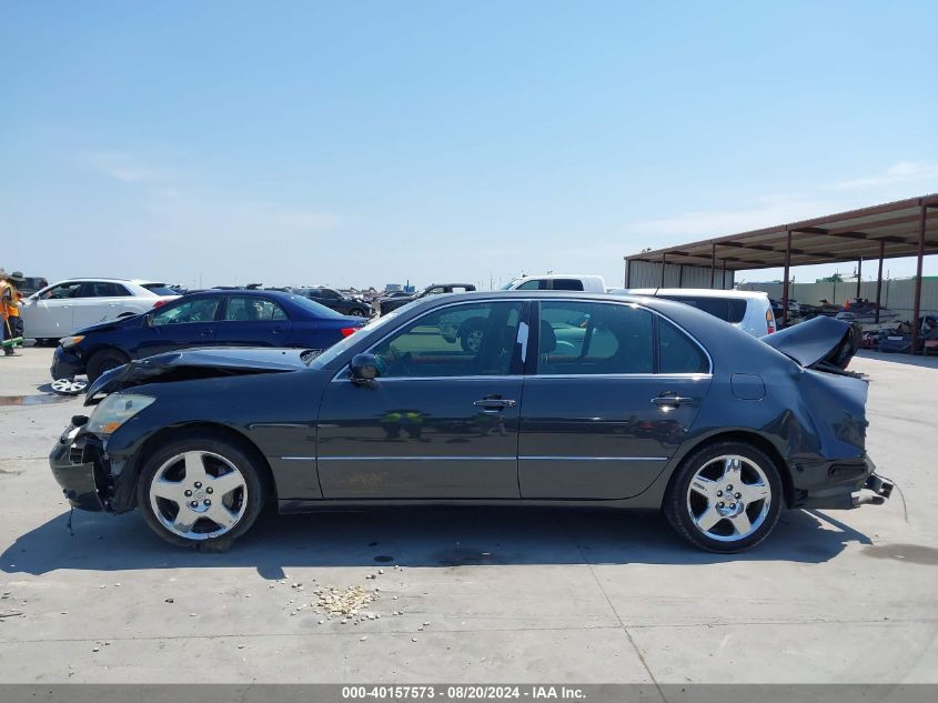 2005 Lexus Ls 430 VIN: JTHBN36F655017336 Lot: 40157573