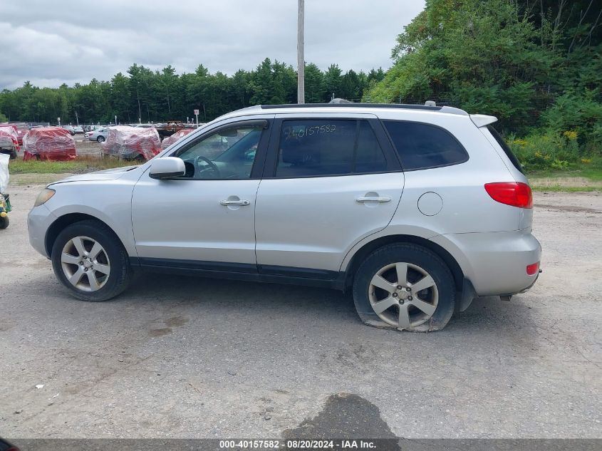 2007 Hyundai Santa Fe Limited/Se VIN: 5NMSH73E77H001934 Lot: 40157582