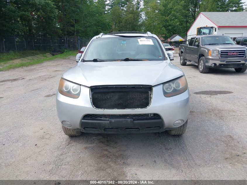 5NMSH73E77H001934 2007 Hyundai Santa Fe Limited/Se