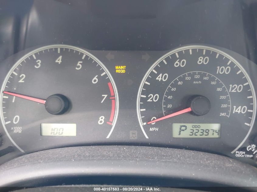 2009 Toyota Corolla Le VIN: JTDBL40E59J039659 Lot: 40157583