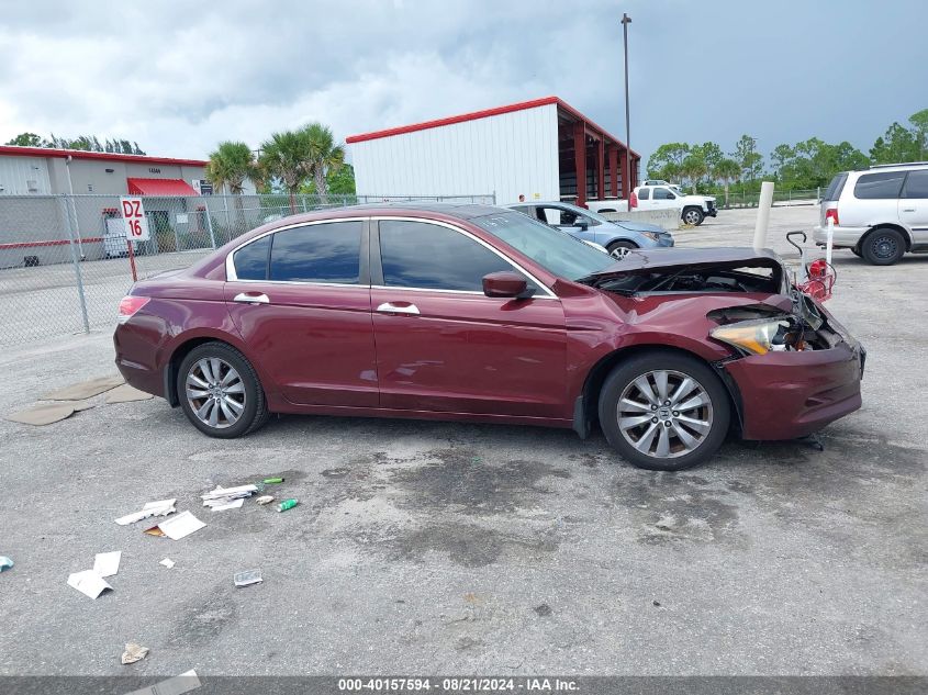 2011 Honda Accord 3.5 Ex-L VIN: 1HGCP3F81BA011675 Lot: 40157594