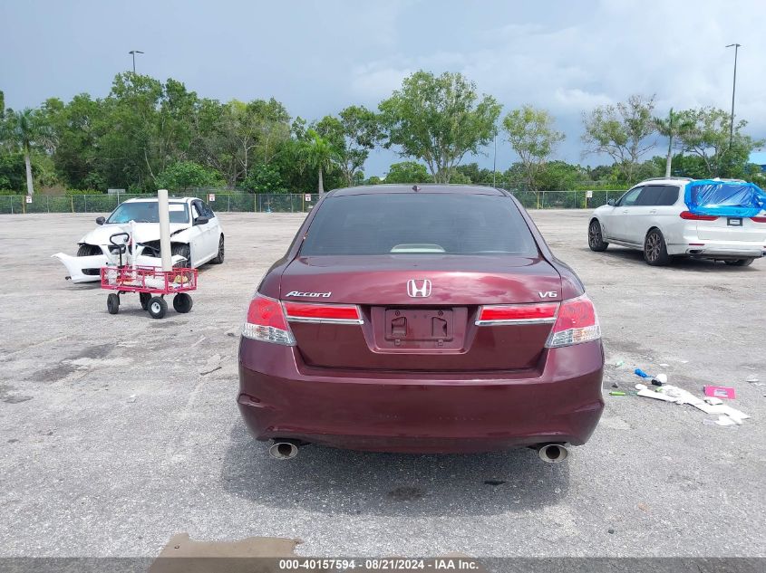 2011 Honda Accord 3.5 Ex-L VIN: 1HGCP3F81BA011675 Lot: 40157594