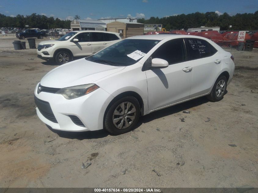 2016 TOYOTA COROLLA L - 2T1BURHE9GC498751