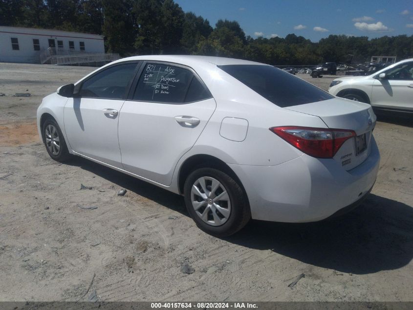 2016 TOYOTA COROLLA L - 2T1BURHE9GC498751