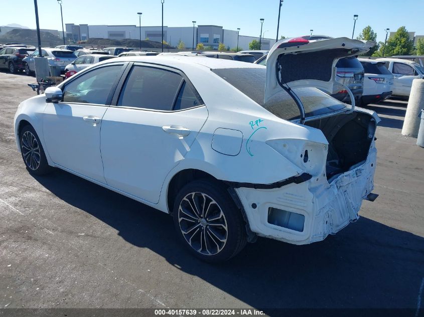 2016 Toyota Corolla S Plus VIN: 5YFBURHE5GP435212 Lot: 40157639