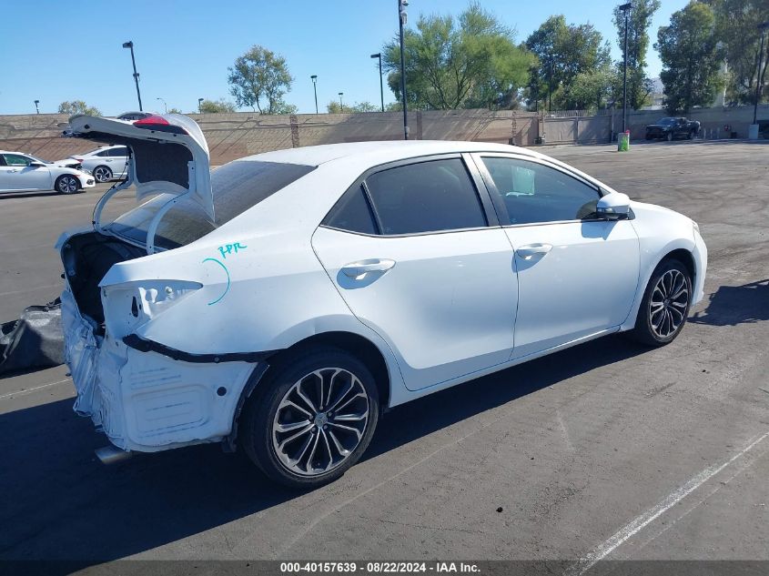 2016 Toyota Corolla S Plus VIN: 5YFBURHE5GP435212 Lot: 40157639