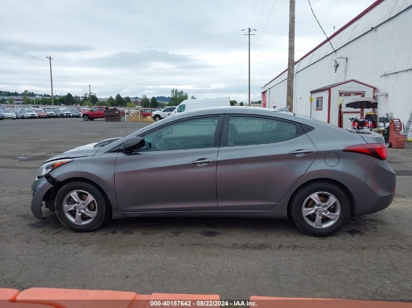 2014 Hyundai Elantra Se VIN: 5NPDH4AE5EH484866 Lot: 40157642