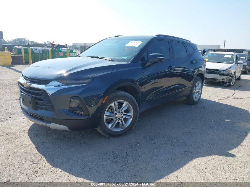 2019 Chevrolet Blazer 2Lt VIN: 3GNKBCRSXKS697883 Lot: 40157657