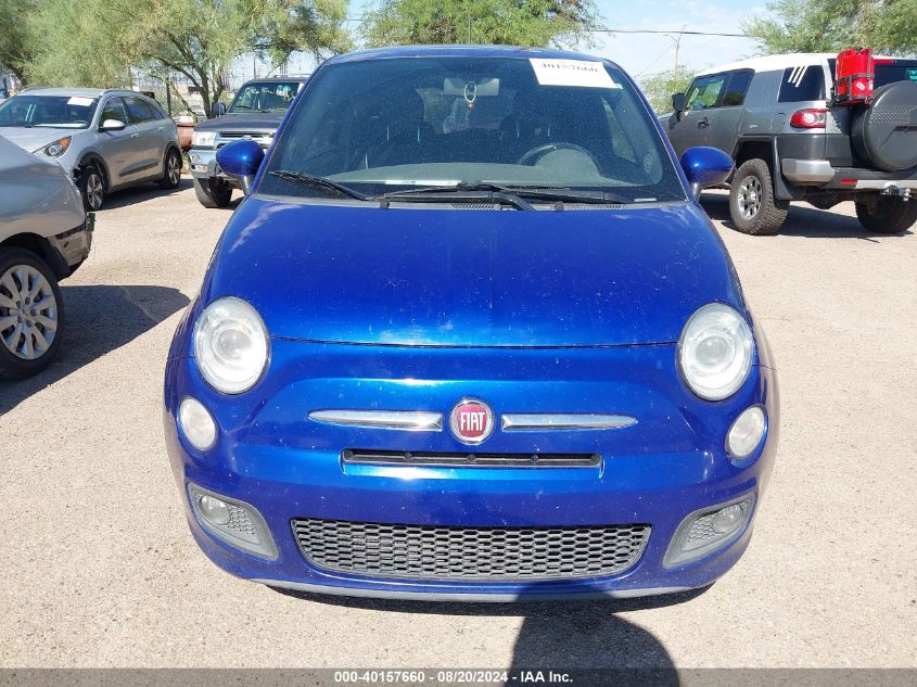 2013 Fiat 500 Sport VIN: 3C3CFFBR5DT514952 Lot: 40157660