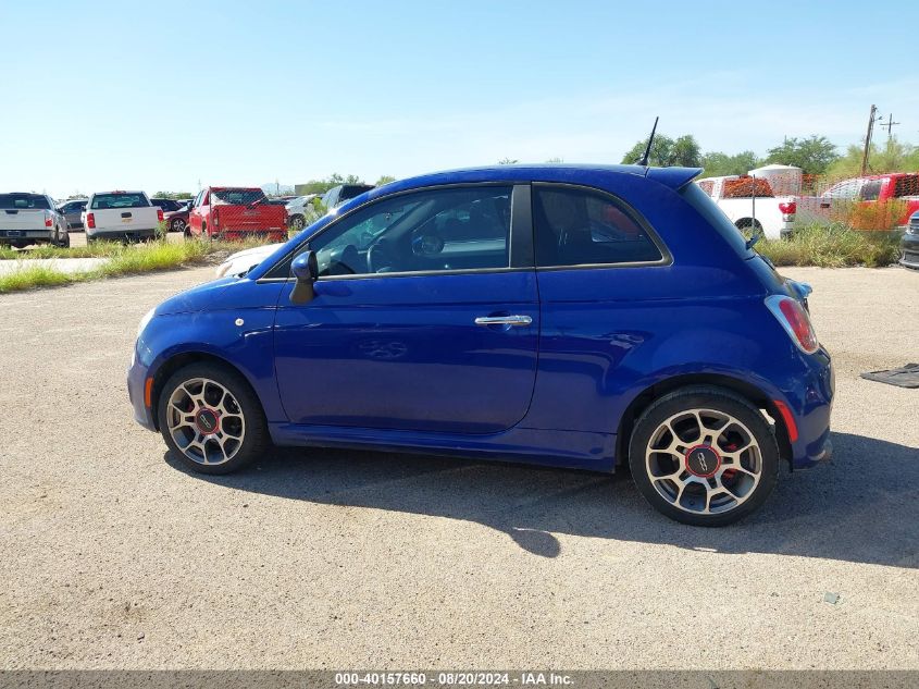 2013 Fiat 500 Sport VIN: 3C3CFFBR5DT514952 Lot: 40157660