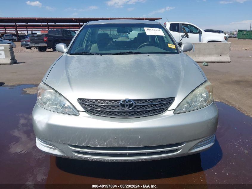 2003 Toyota Camry Le VIN: 4T1BE32K03U689198 Lot: 40157694