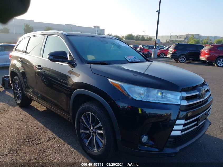 5TDKZRFHXJS531611 2018 TOYOTA HIGHLANDER - Image 1