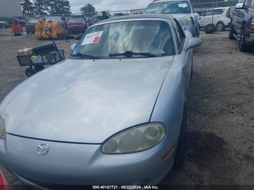 2002 Mazda Mx-5 Miata Cloth/Ls/Se VIN: JM1NB353220231327 Lot: 40157721