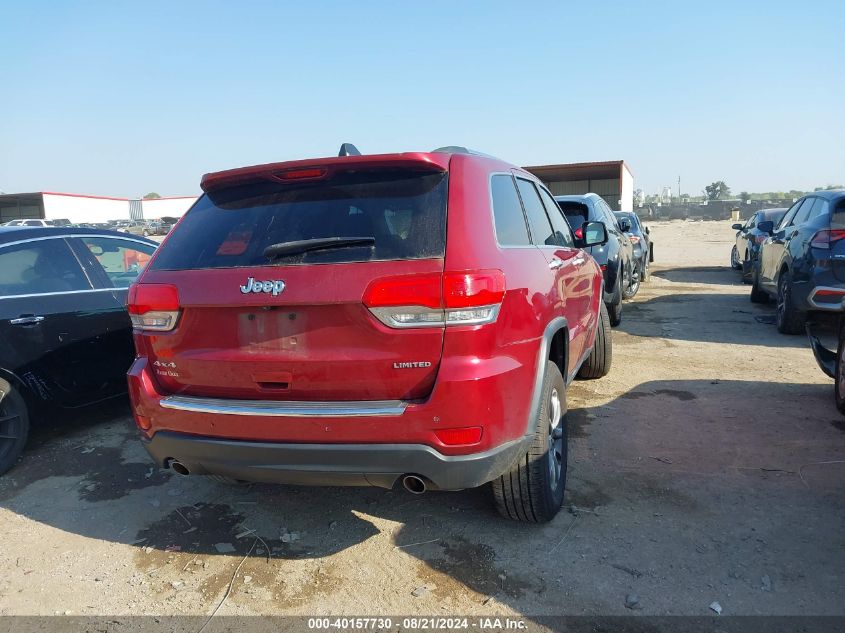 2014 Jeep Grand Cherokee Limited VIN: 1C4RJFBG7EC519182 Lot: 40157730