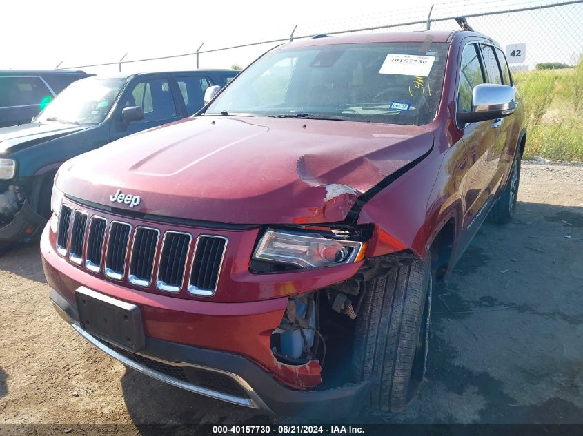 2014 Jeep Grand Cherokee Limited VIN: 1C4RJFBG7EC519182 Lot: 40157730