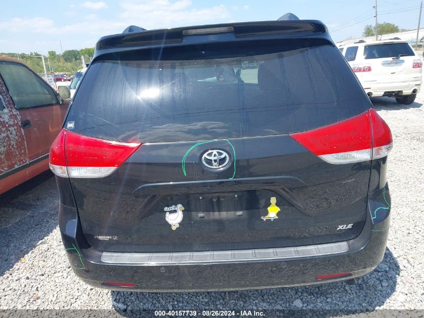 2013 Toyota Sienna Xle V6 8 Passenger VIN: 5TDYK3DC0DS374467 Lot: 40157739