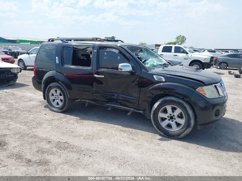 5N1AR1NN2BC609740 2011 Nissan Pathfinder Sv