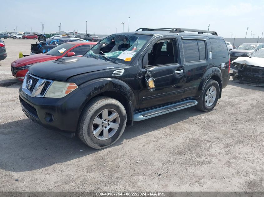 5N1AR1NN2BC609740 2011 Nissan Pathfinder Sv