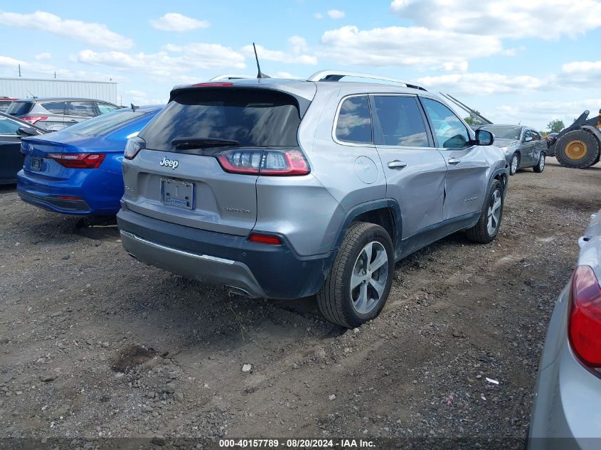 2019 Jeep Cherokee Limited 4X4 VIN: 1C4PJMDX7KD280389 Lot: 40157789