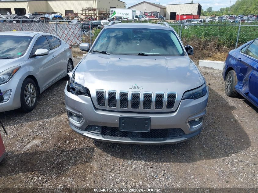 2019 Jeep Cherokee Limited 4X4 VIN: 1C4PJMDX7KD280389 Lot: 40157789