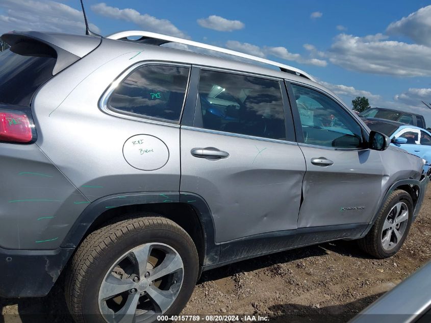 2019 Jeep Cherokee Limited 4X4 VIN: 1C4PJMDX7KD280389 Lot: 40157789