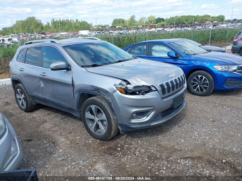 2019 Jeep Cherokee Limited 4X4 VIN: 1C4PJMDX7KD280389 Lot: 40157789