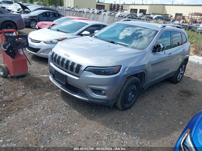 2019 Jeep Cherokee Limited 4X4 VIN: 1C4PJMDX7KD280389 Lot: 40157789