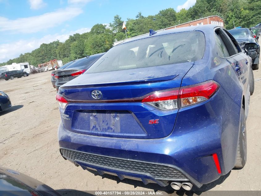 2020 Toyota Corolla Se VIN: JTDP4RCEXLJ003517 Lot: 40157794