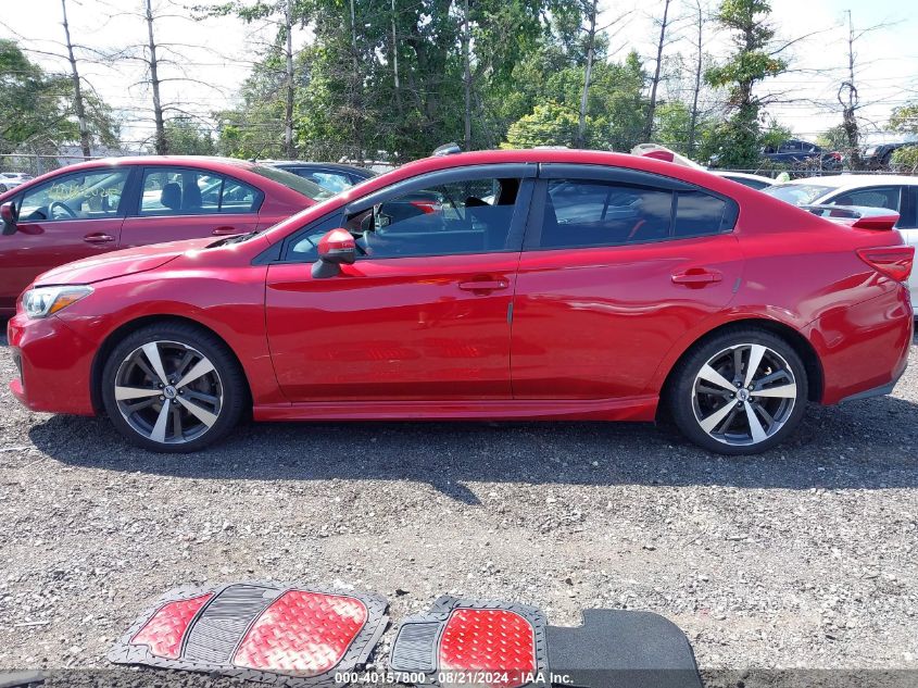 2018 Subaru Impreza 2.0I Sport VIN: 4S3GKAM66J3608635 Lot: 40157800