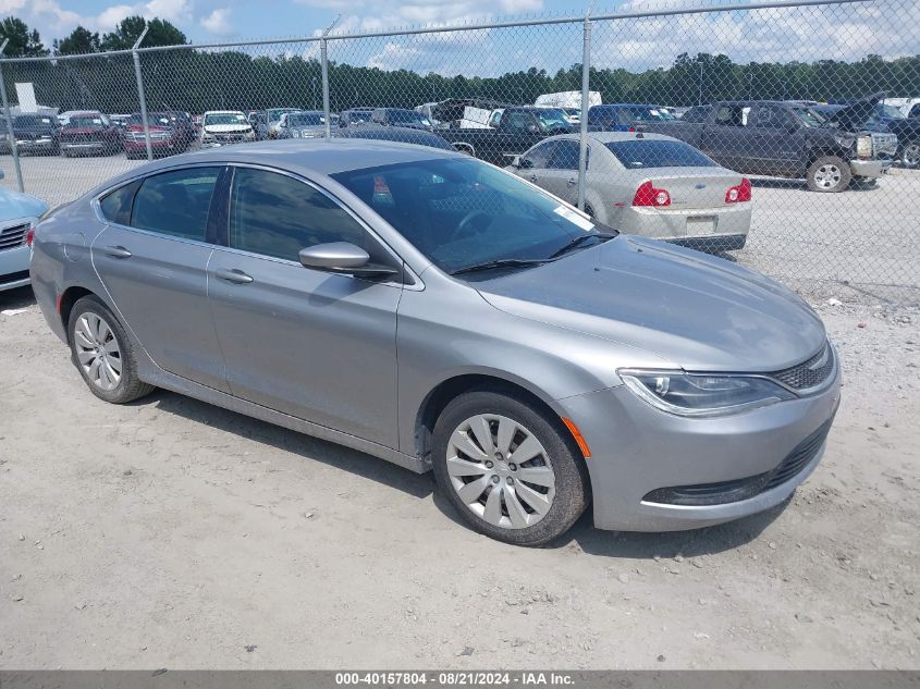 2017 Chrysler 200 Lx VIN: 1C3CCCFB3HN512529 Lot: 40157804