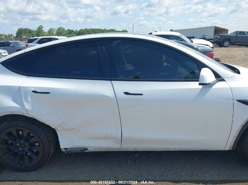 2021 Tesla Model Y VIN: 5YJYGDEE0MF295795 Lot: 40157832