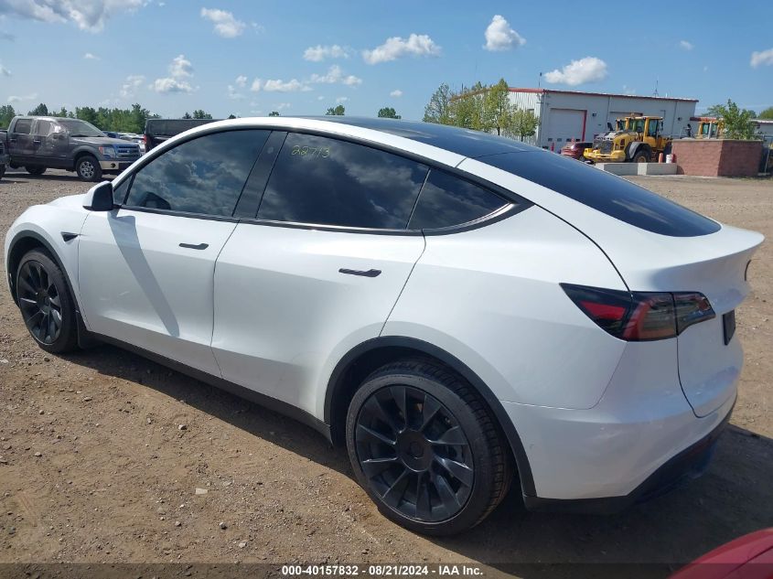 2021 Tesla Model Y VIN: 5YJYGDEE0MF295795 Lot: 40157832