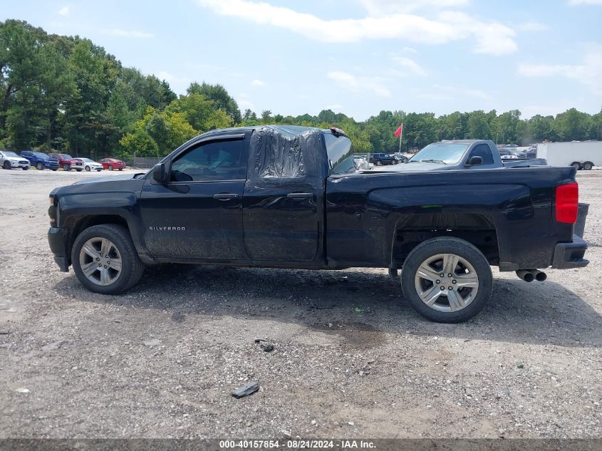 2018 Chevrolet Silverado C1500 Custom VIN: 1GCRCPEC4JZ348259 Lot: 40157854