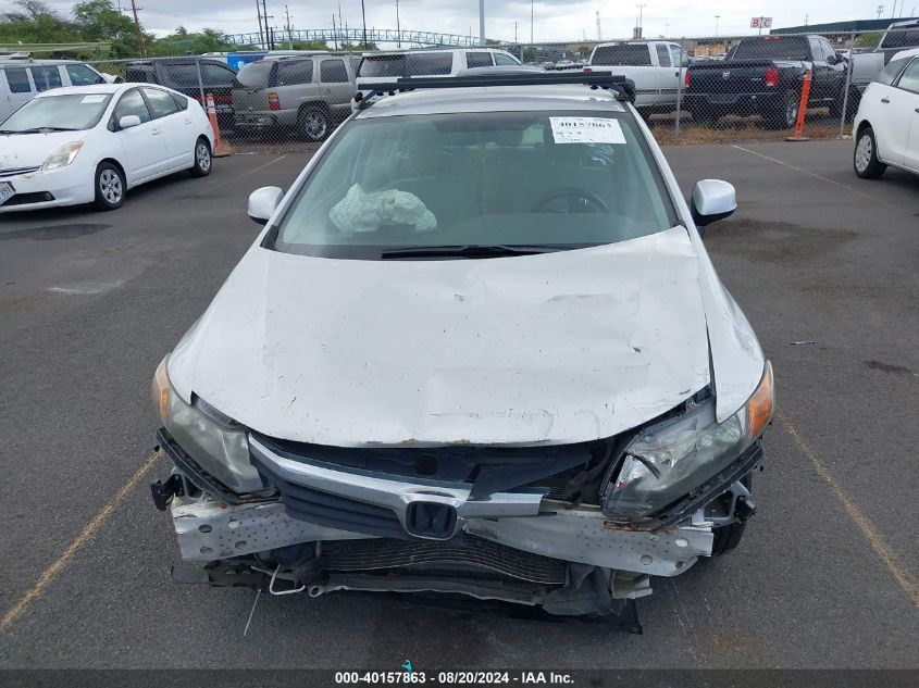 2012 Honda Civic Lx VIN: 2HGFB2F55CH605197 Lot: 40157863