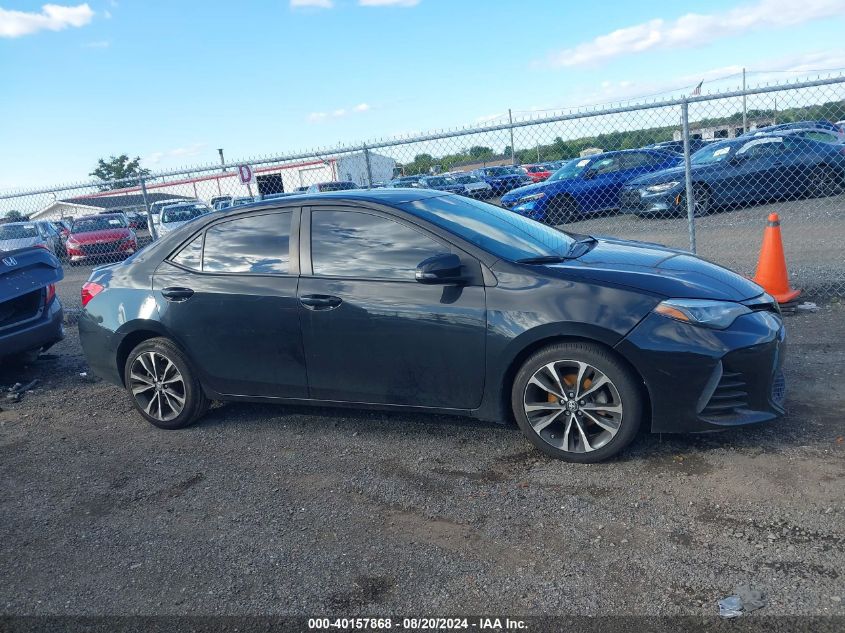 2017 Toyota Corolla Se VIN: 2T1BURHE8HC873935 Lot: 40157868