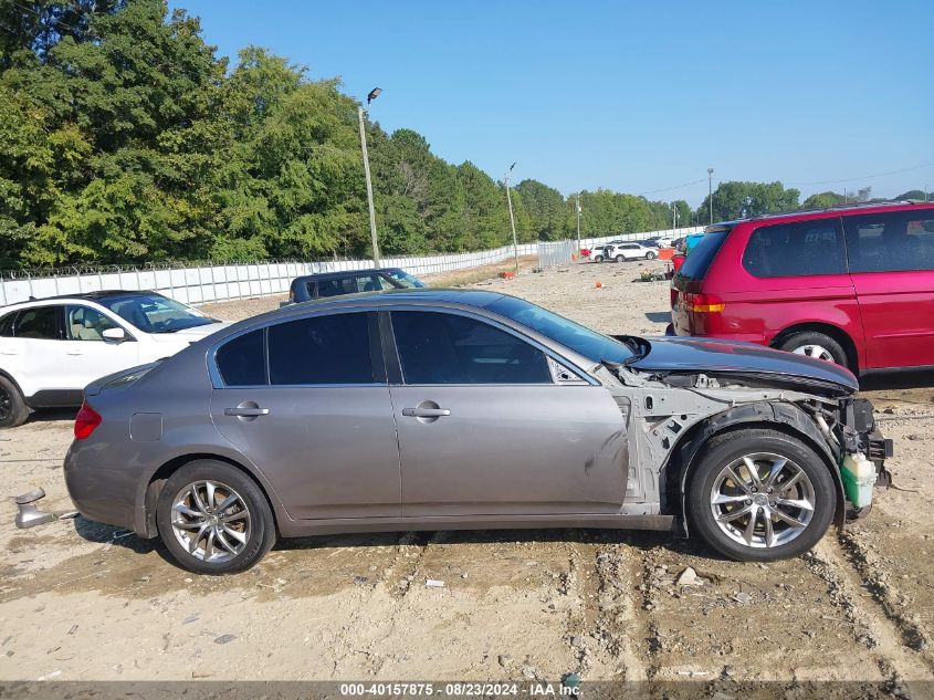 2008 Infiniti G35X VIN: JNKBV61F28M273685 Lot: 40157875