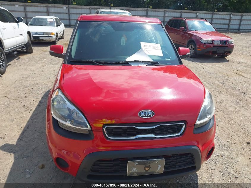 2012 Kia Soul + VIN: KNDJT2A64C7449235 Lot: 40157896