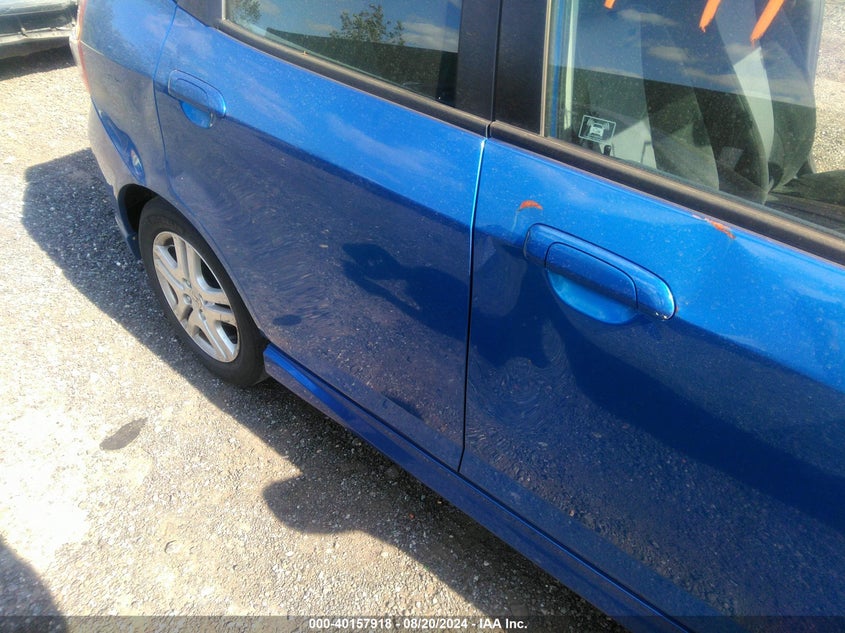 2008 Honda Fit Sport VIN: JHMGD38638S065369 Lot: 40157918