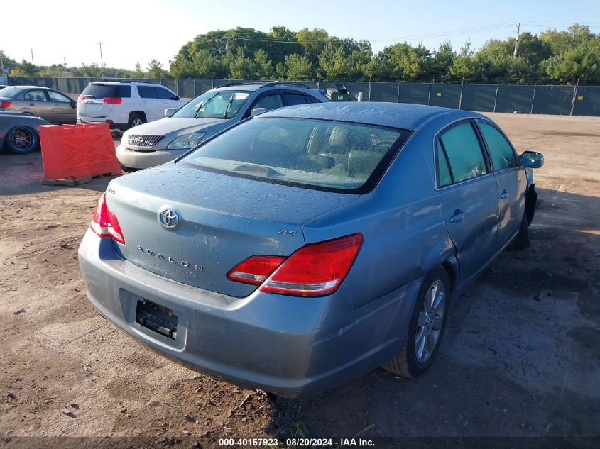 2007 Toyota Avalon Xl/Xls/Touring/Limited VIN: 4T1BK36B97U244287 Lot: 40157923