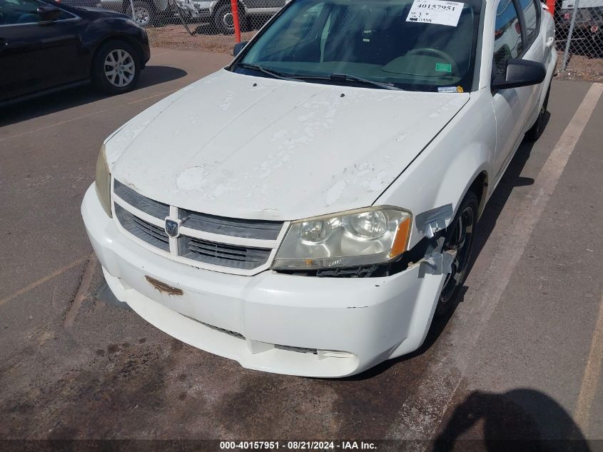 2008 Dodge Avenger Se VIN: 1B3LC46K78N656698 Lot: 40157951