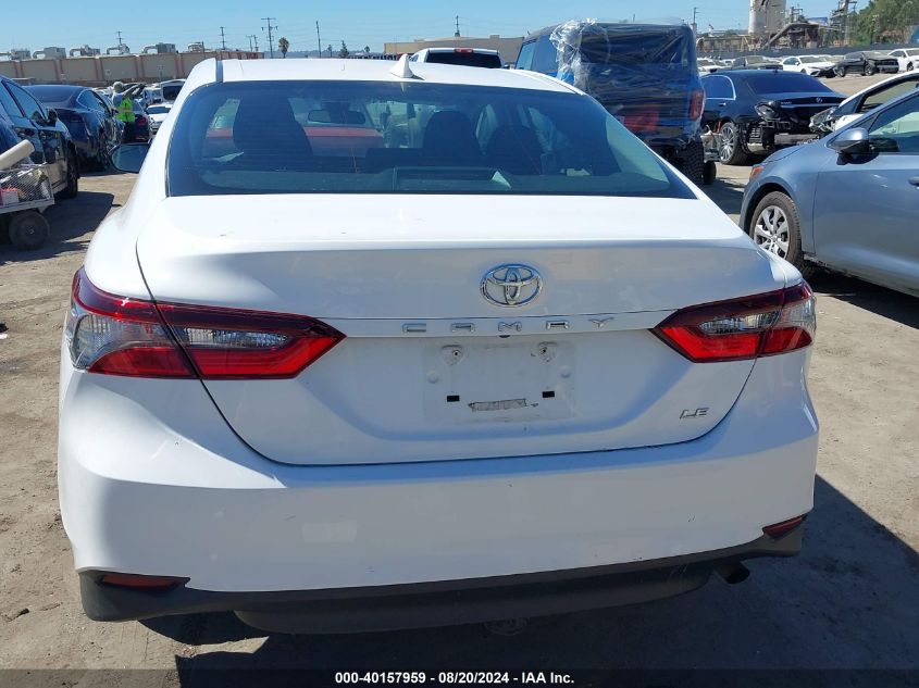 2021 Toyota Camry Le VIN: 4T1C11AK5MU589945 Lot: 40157959