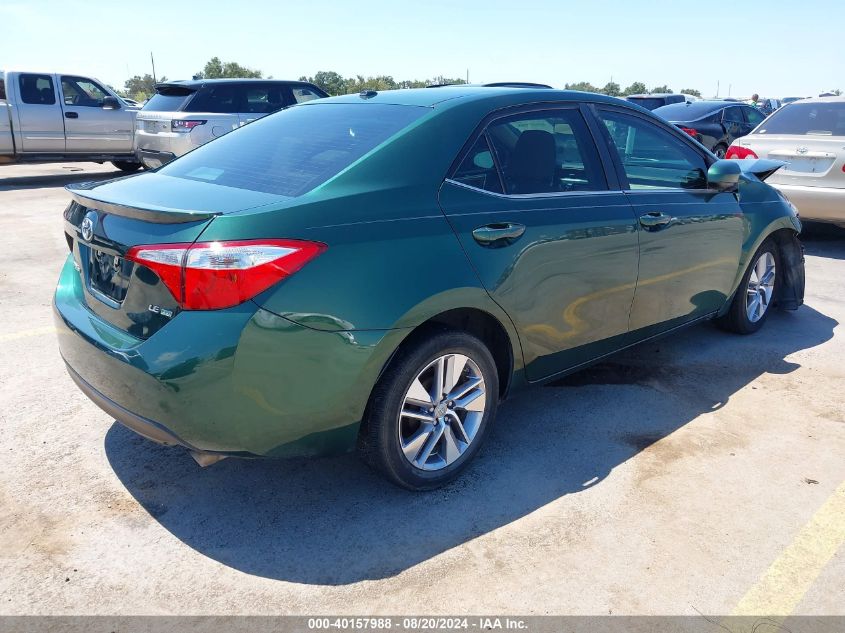 2014 TOYOTA COROLLA LE ECO PLUS - 5YFBPRHEXEP090389