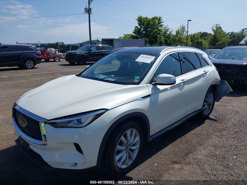 VIN 3PCAJ5M33KF117854 2019 INFINITI QX50 LUXE
