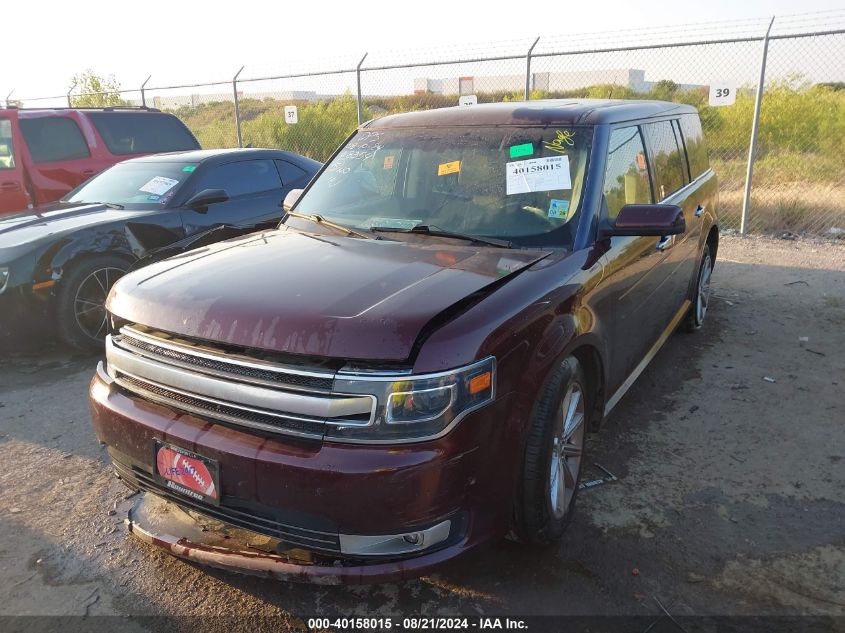 2018 Ford Flex Limited VIN: 2FMGK5D80JBA18354 Lot: 40158015