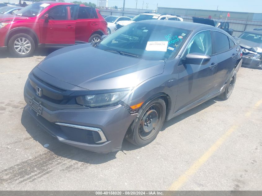 2019 Honda Civic Lx VIN: 2HGFC2F62KH516403 Lot: 40158020