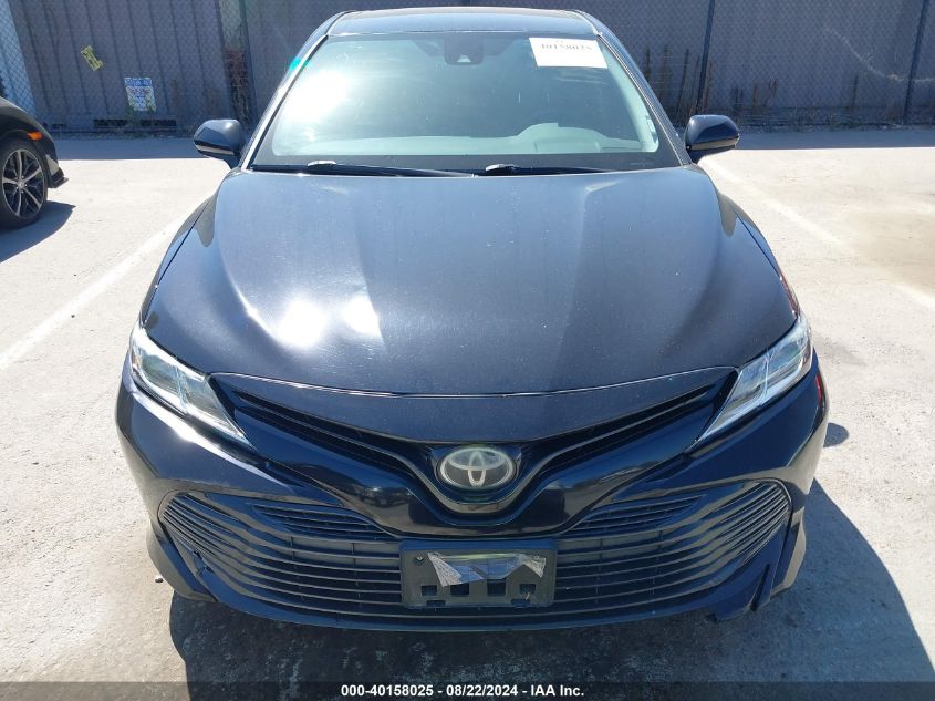 2019 Toyota Camry Le VIN: 4T1B11HK5KU720225 Lot: 40158025