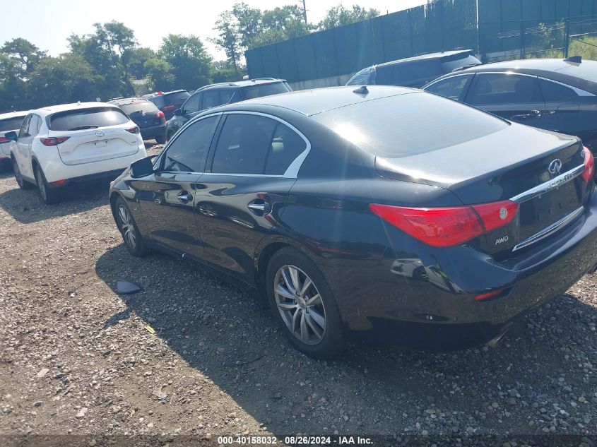 VIN JN1CV7AR3HM680889 2017 INFINITI Q50 no.3