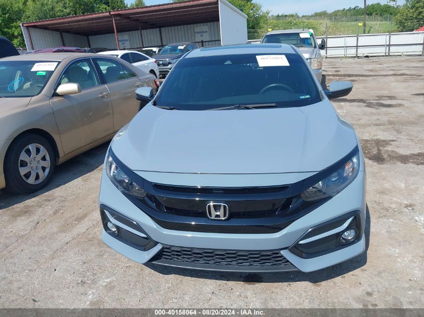 2021 Honda Civic Ex VIN: SHHFK7H66MU230296 Lot: 40158064