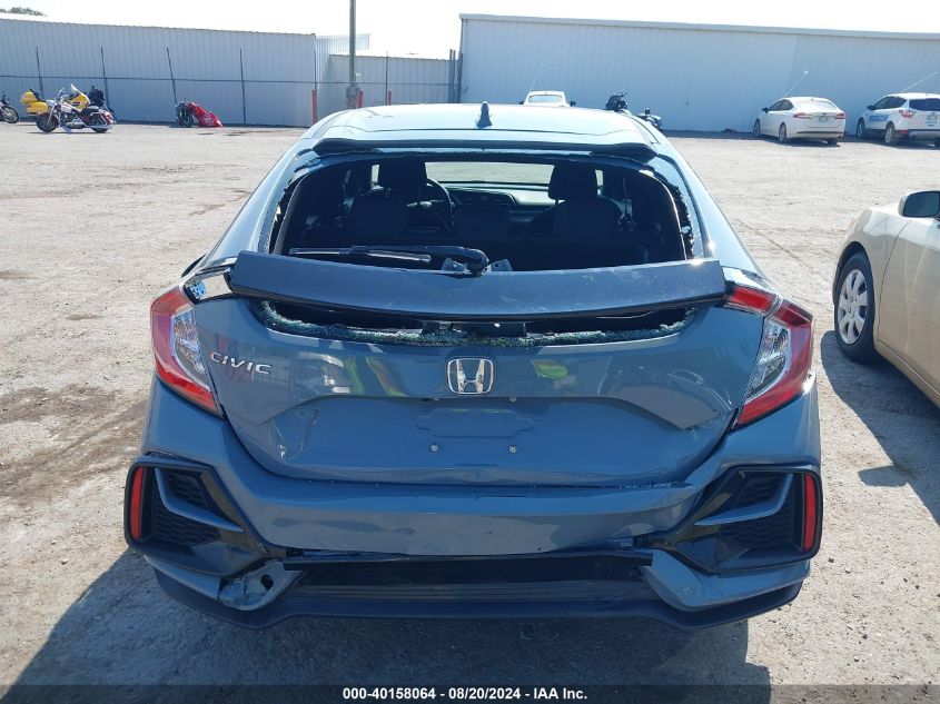 2021 Honda Civic Ex VIN: SHHFK7H66MU230296 Lot: 40158064