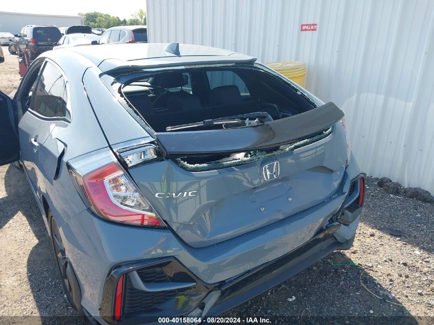 2021 Honda Civic Ex VIN: SHHFK7H66MU230296 Lot: 40158064